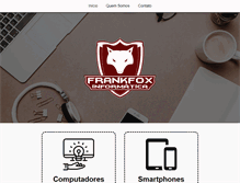 Tablet Screenshot of frankfox.com.br